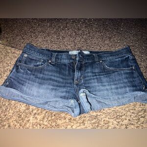 Abercrombie denim shorts size 10